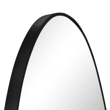 Linda Round Stainless Steel Wall Mirror